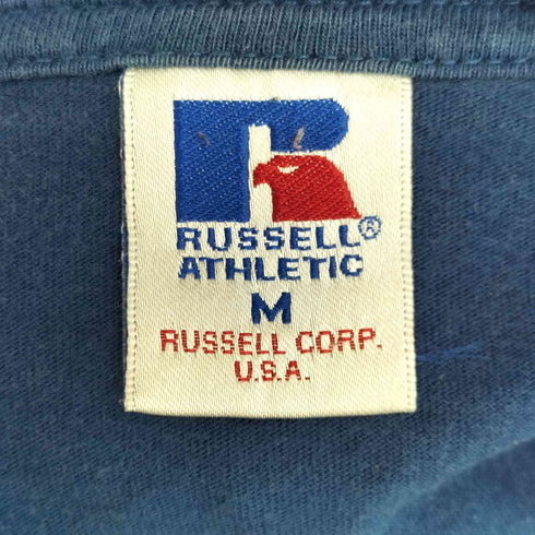 ラッセルアスレチック RUSSELL ATHLETIC 90S フロントプリント ショートスリーブ Tシャツ メンズ JPN:M