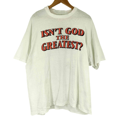 90S ISN`T GOD GREATEST? 半袖 Tシャツ メンズ