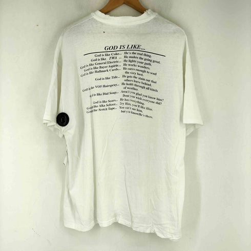 90S ISN`T GOD GREATEST? 半袖 Tシャツ メンズ