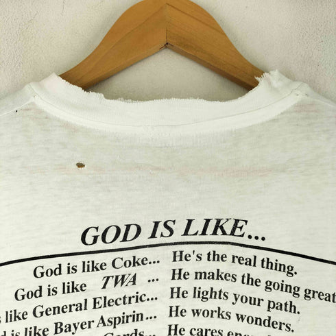 90S ISN`T GOD GREATEST? 半袖 Tシャツ メンズ