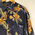 ノーティカ NAUTICA 90S ショートスリーブ ボタニカル柄 レーヨンシャツ メンズ JPN:XL