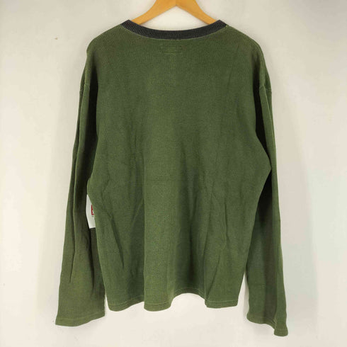 ゲス GUESS 00S Vネック ワッフル カットソー メンズ JPN:L