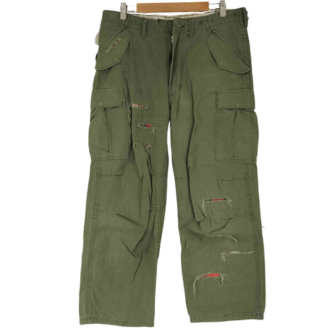 ユーエスアーミー U.S. ARMY 60S M-65 フィールドパンツ カーゴパンツ メンズ