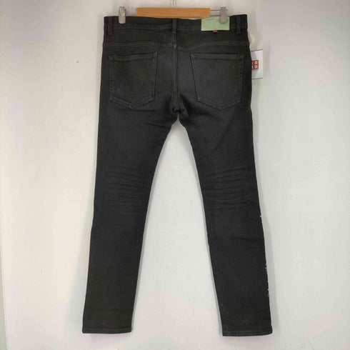 オフホワイト OFF-WHITE Gothic Embroidered Slim Fit Denim Jeans ゴシック刺繍 デニムパンツ メンズ US:32-33