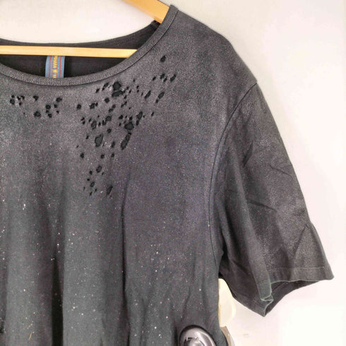 ミハラヤスヒロ MIHARA YASUHIRO ダメージ加工 半袖Tシャツ メンズ JPN:48