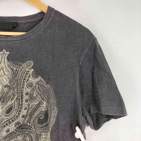 アレキサンダーマックイーン Alexander McQueen スカルプリント 半袖 Tシャツ メンズ