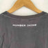 N NUMBER フロントプリント 半袖Tシャツ メンズ FREE