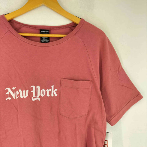 N NUMBER NEW YORK フロントポケット 半袖Tシャツ メンズ JPN:4