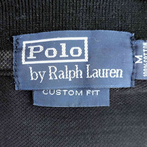 ポロバイラルフローレン Polo by RALPH LAUREN 90S ビックポニー刺繍 半袖ポロシャツ メンズ JPN:M