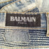 バルマンパリ BALMAIN PARIS reference クラッシュ バイカー デニムパンツ メンズ 32