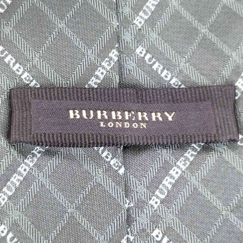 バーバリーズ BURBERRYS ロゴチェック シルクネクタイ メンズ