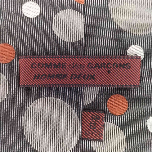 コムデギャルソンオムドゥ COMME des GARCONS HOMME DEUX ドット柄 ネクタイ メンズ