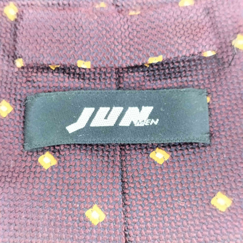 ジュンメン JUN MEN OLD 総柄 シルクネクタイ メンズ