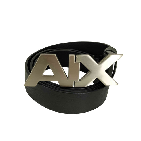アルマーニエクスチェンジ ARMANI EXCHANGE ALX リアルレザー バックルベルト メンズ 32