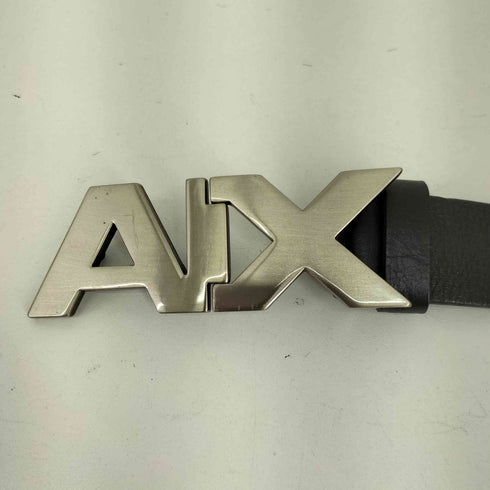 アルマーニエクスチェンジ ARMANI EXCHANGE ALX リアルレザー バックルベルト メンズ 32