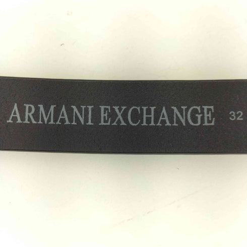 アルマーニエクスチェンジ ARMANI EXCHANGE ALX リアルレザー バックルベルト メンズ 32