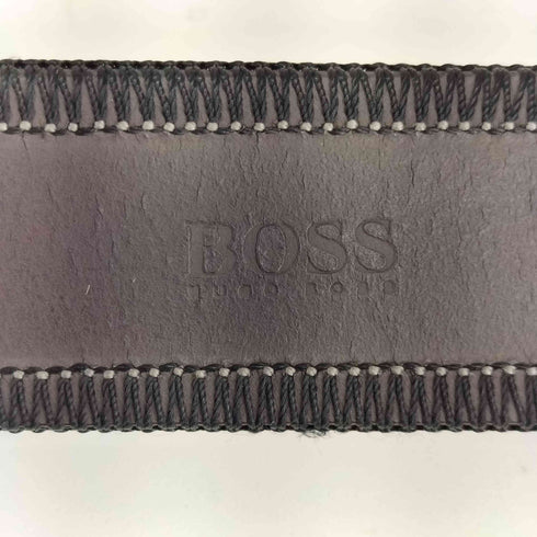 ボスヒューゴボス BOSS HUGO BOSS リアルレザーベルト メンズ 95-36