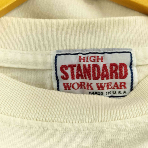 ハイスタンダード HIGH STANDARD USA製 S/S クルーネック Tシャツ メンズ 1