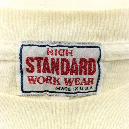 ハイスタンダード HIGH STANDARD USA製 S/S クルーネック Tシャツ メンズ 1