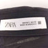 ザラ ZARA 刺繍入りダイカットシャツ メンズ import:L