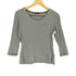 バーバリーブルーレーベル BURBERRY BLUE LABEL ホース刺繍ロゴ 袖フリル L/S カットソー レディース 38