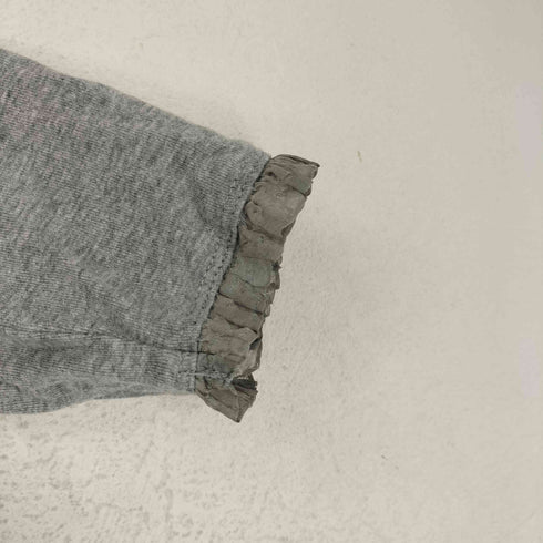 バーバリーブルーレーベル BURBERRY BLUE LABEL ホース刺繍ロゴ 袖フリル L/S カットソー レディース 38