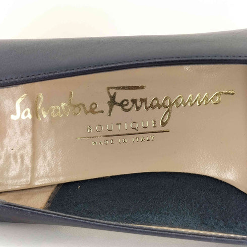 サルヴァトーレフェラガモ Salvatore Ferragamo イタリア製 ガンチーニ レザー パンプス レディース 6 1/2