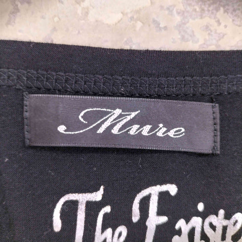 Mure ミュール スパンコール 半袖 ミニTシャツ Y2K レディース M