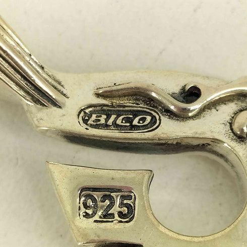 ビコ BICO 925刻印 Thylacine シルバーペンダントトップ メンズ