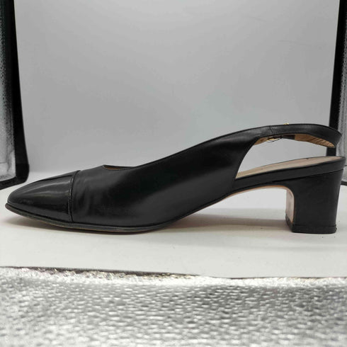 サルヴァトーレフェラガモ Salvatore Ferragamo イタリア製 エナメル スリングバック パンプス レディース 6 1/2