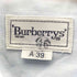 バーバリーズ BURBERRYS 80-90S OLD 銀タグ リネン コットン S/S シアー ドレス シャツ 襟芯 メンズ