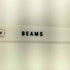 ビームス BEAMS KEN オーバルサングラス メンズ