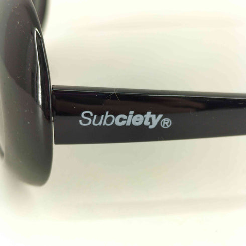 サブサエティ Subciety オーバルサングラス メンズ