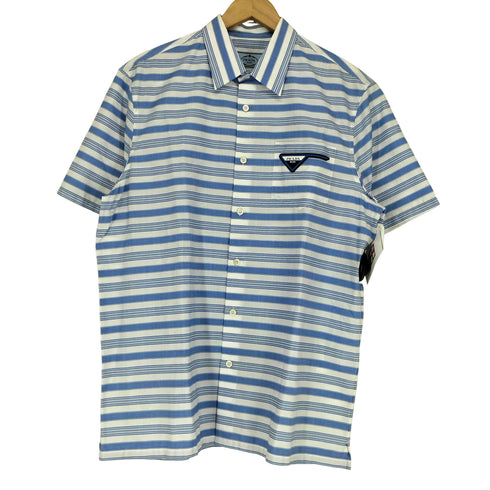 プラダ PRADA Lighthouse Print Shirt メンズ 40 15 3/4