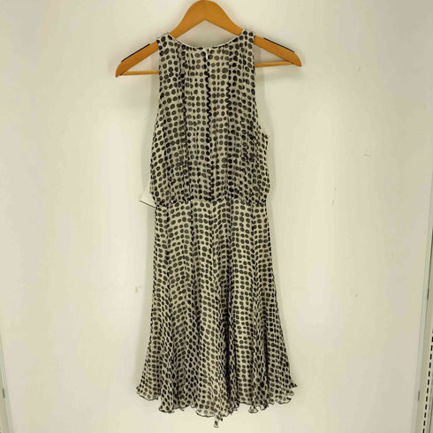 マックスマーラ MAX MARA イタリア製 ドット柄 ノースリーブワンピース レディース 36