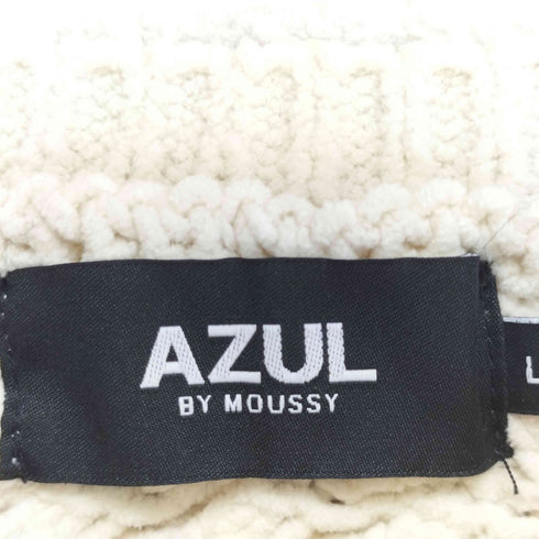 アズールバイマウジー AZUL by moussy バスケット編みマットモールニット メンズ JPN:L
