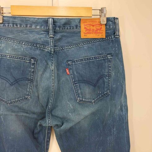 リーバイス Levis 501 ボタンフライ ストレートデニム メンズ W33/L32