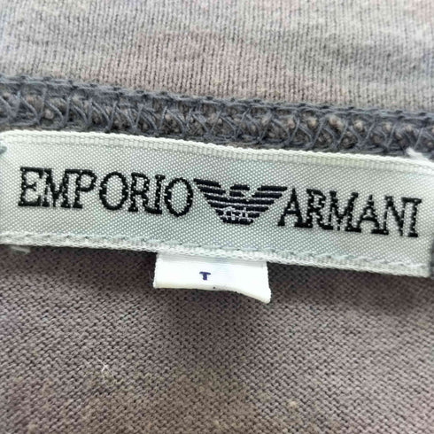 エンポリオアルマーニ EMPORIO ARMANI バックグラフィック プリント 半袖 Tシャツ メンズ L