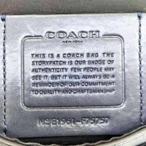 コーチ COACH ハミルトン ポートフォリオ ブリーフ 2way ビジネスバッグ メンズ