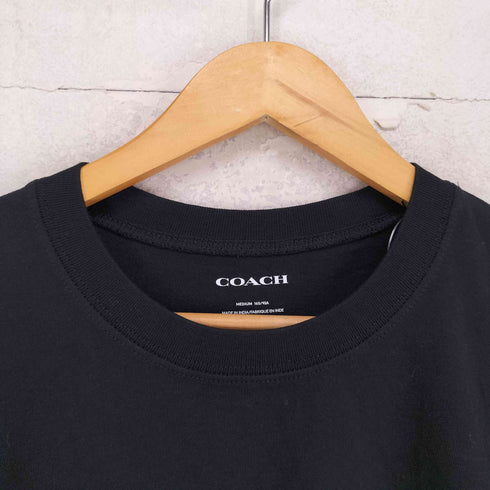 コーチ COACH ロゴプリント 半袖 Tシャツ レディース M
