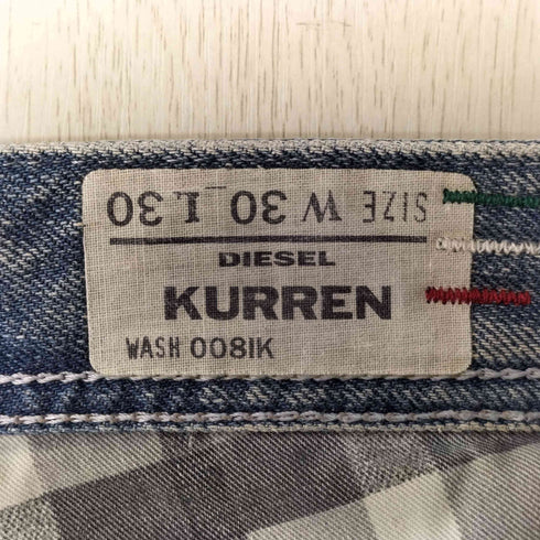 ディーゼル DIESEL KURREN ボタンフライ デニムパンツ メンズ W30/L30