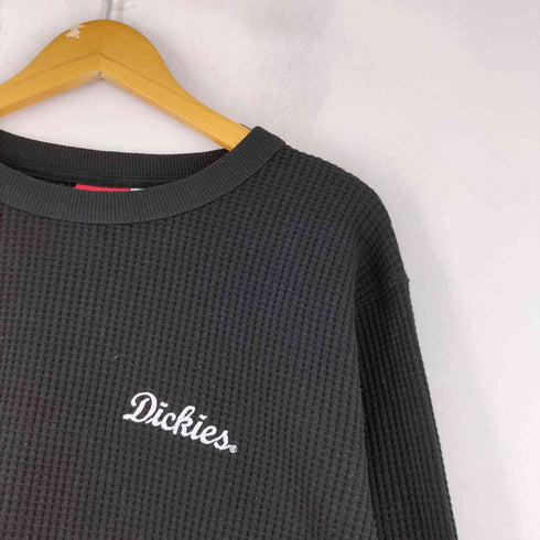 ディッキーズ Dickies サーマル ワッフルワンポイントトレーナー メンズ JPN:L