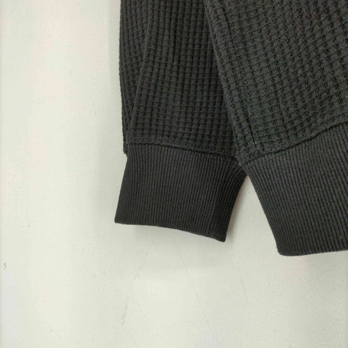 ディッキーズ Dickies サーマル ワッフルワンポイントトレーナー メンズ JPN:L