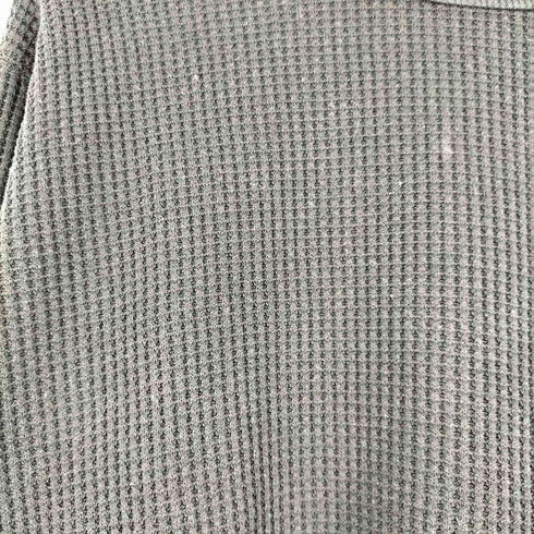 ディッキーズ Dickies サーマル ワッフルワンポイントトレーナー メンズ JPN:L