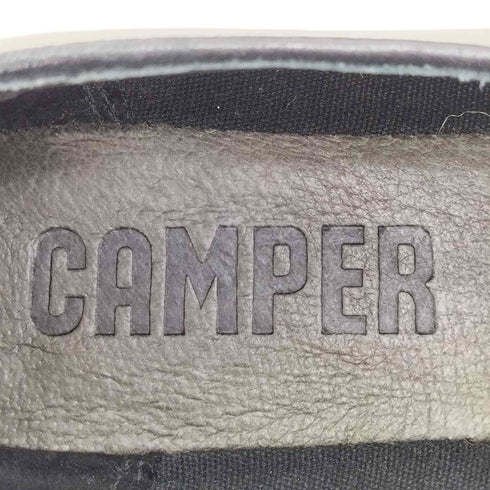 カンペール CAMPER Twins スクエアトゥ フラットシューズ レディース JPN:36