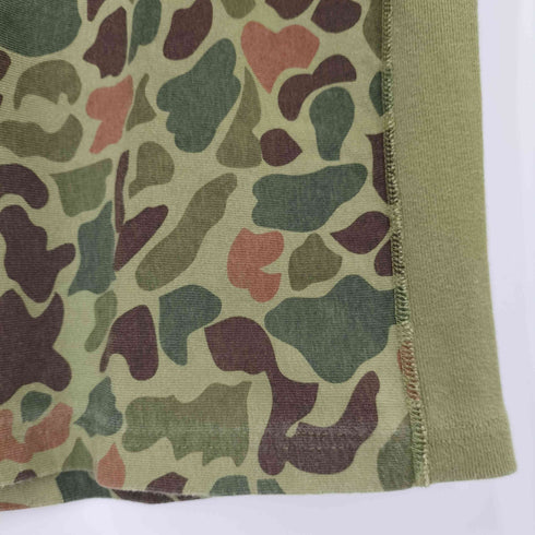 チャンピオン Champion REVERSE WEAVE カモ柄 クルーネック ロゴTシャツ メンズ import:XL