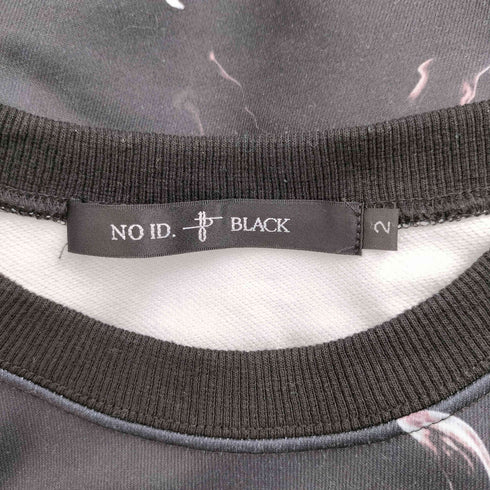 ノーアイディーブラック NO ID.BLACK シャドウフラワーBIG-PO メンズ JPN:2