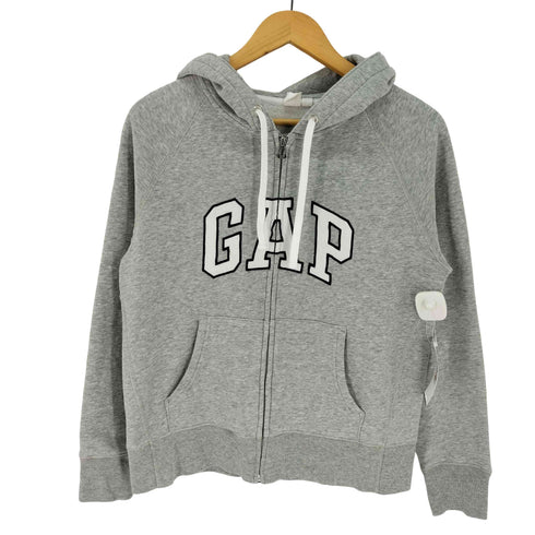 ギャップ Gap ロゴ ジップアップ フーディー パーカー レディース JPN:S