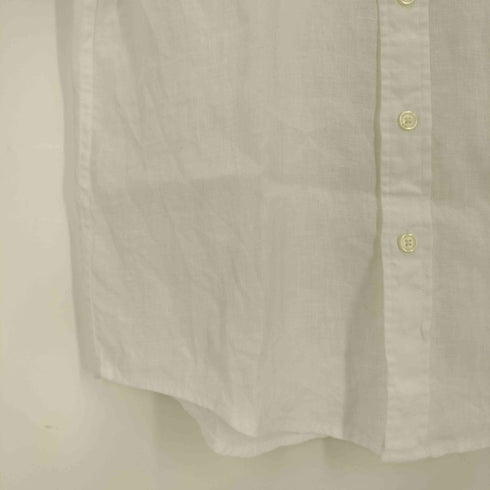 アバクロンビーアンドフィッチ Abercrombie & Fitch リネン100% 半袖シャツ メンズ import:S