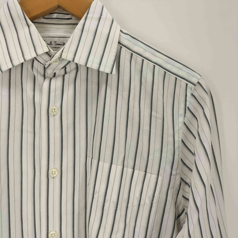ポールスミスロンドン Paul Smith LONDON ストライプ柄 長袖ボタンシャツ メンズ M